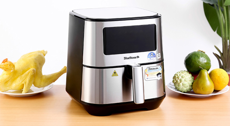 Nồi chiên không dầu Bluestone AFB-5878 làm từ chất liệu bền bỉ 