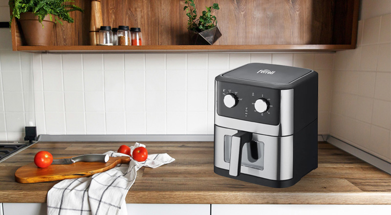 Nồi Chiên Không Dầu Ferroli FAF6.0M sở hữu thiết kế hiện đại 