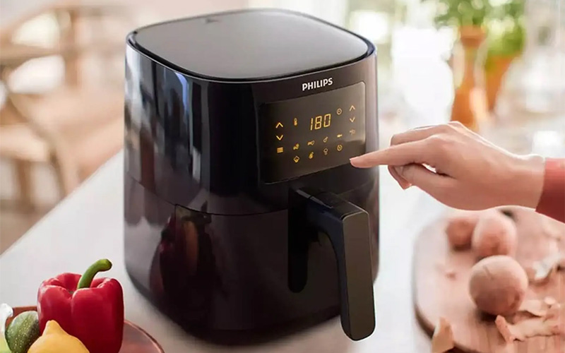 Nồi chiên không dầu Philips làm chín thực phẩm vượt trội