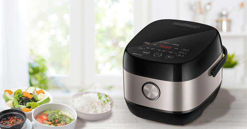 Nồi cơm điện cao tần nấu cơm nhanh hơn, hạt cơm nở đều