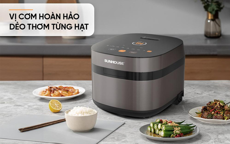 Nồi Cơm Điện Cao Tần Sunhouse SHD8826