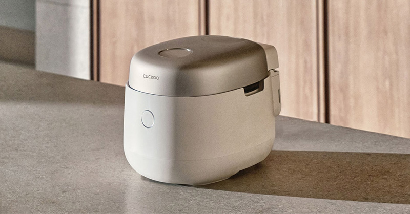 Cuckoo CRP-NHTR0610FGW có kiểu dáng hiện đại 