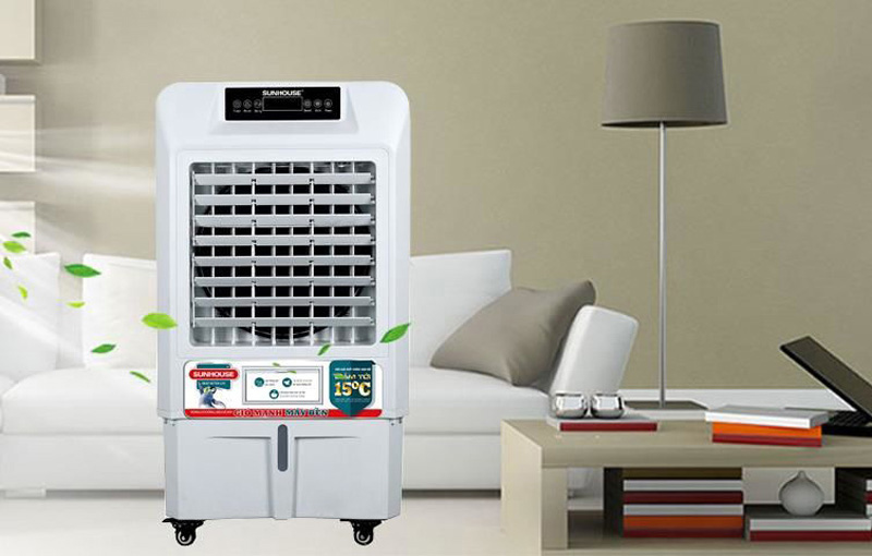 Quạt điều hòa Sunhouse gây ấn tượng với hiệu quả làm mát cao
