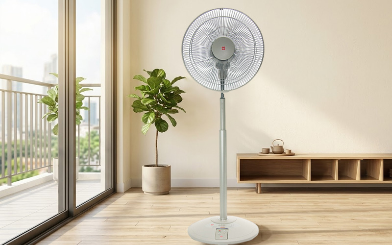 Quạt lửng KDK N30NH(BR) có kiểu dáng hiện đại 
