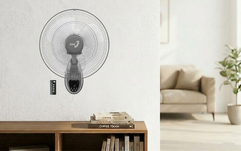 Quạt Treo Tường Asiavina VY377990 - Xám