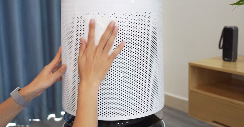 Lưu ý khi vệ sinh máy lọc không khí LG