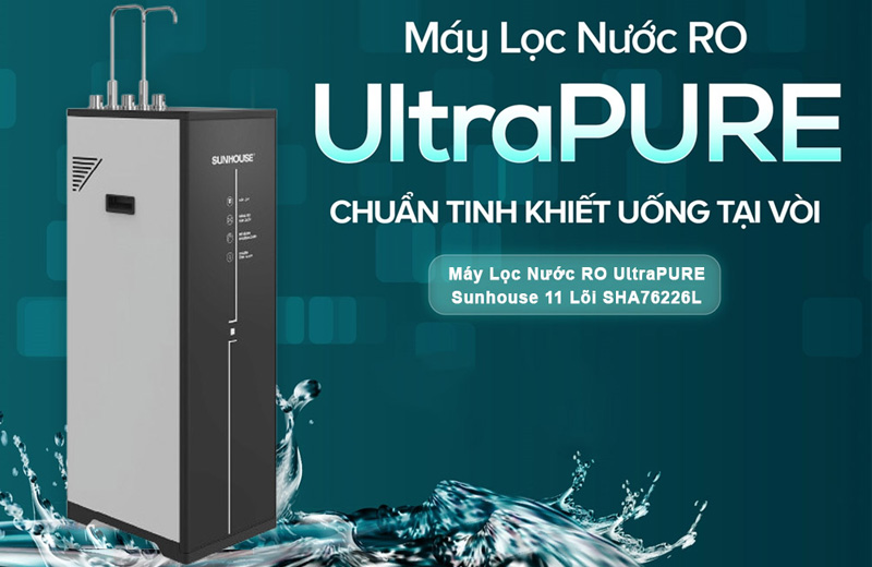 Máy Lọc Nước Sunhouse UltraPURE 11 Lõi SHA76226L