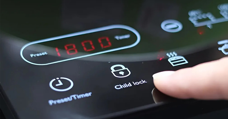 Chọn bếp từ được trang bị chế độ an toàn mang lại nhiều lợi ích 