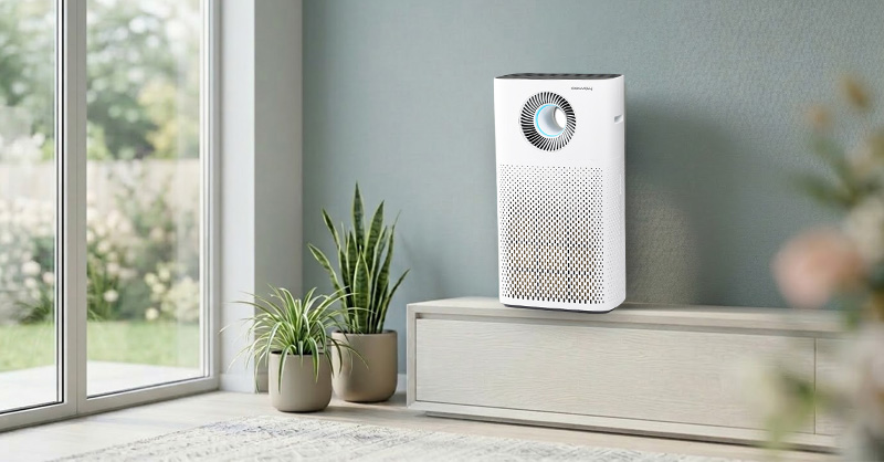 Lau chùi thân vỏ máy lọc không khí Coway mỗi tháng một lần