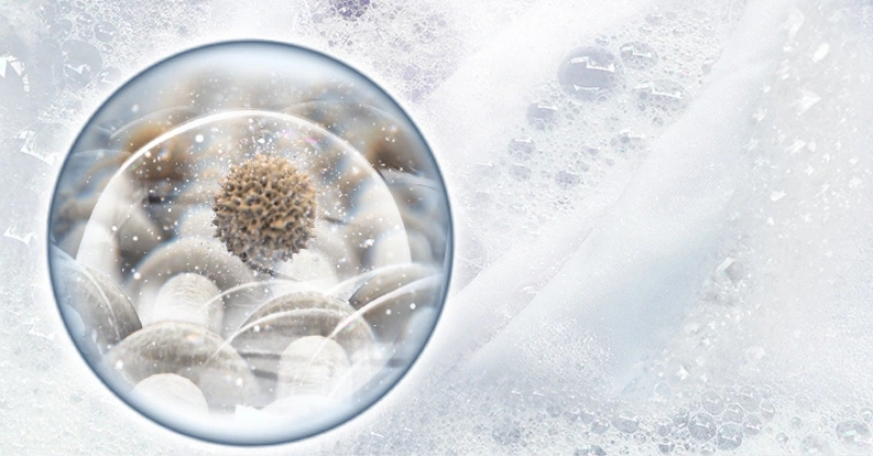 Bubble Soak ngâm quần áo giúp đánh bật vết bẩn cứng đầu