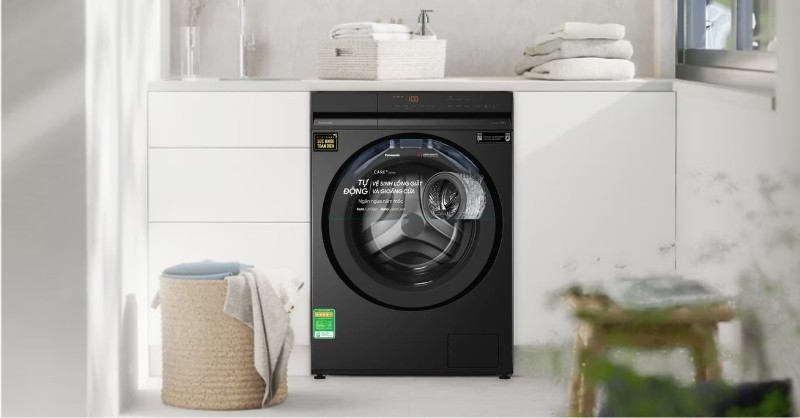 Máy Giặt Panasonic NA-20VDG1BVT sang trọng, diệt khuẩn