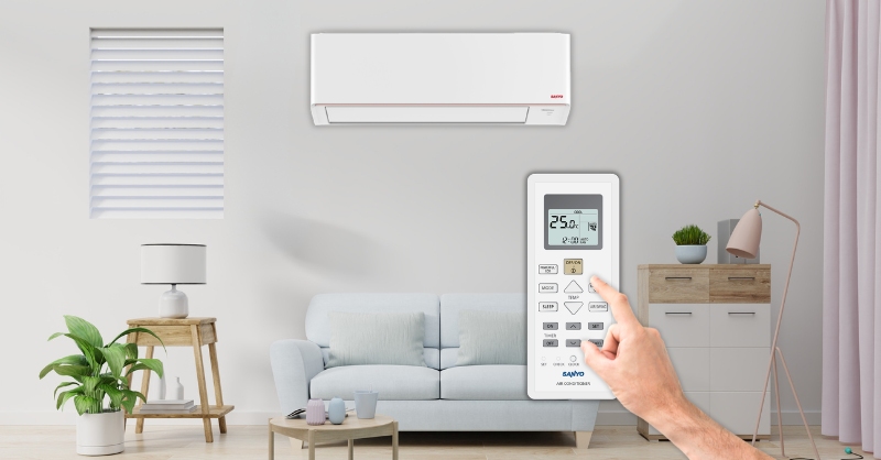 Hướng dẫn sử dụng điều khiển máy lạnh Sanyo