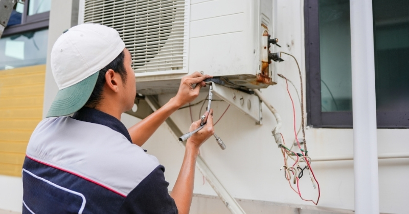 Chọn vị trí thoáng mát lắp đặt cục nóng máy lạnh