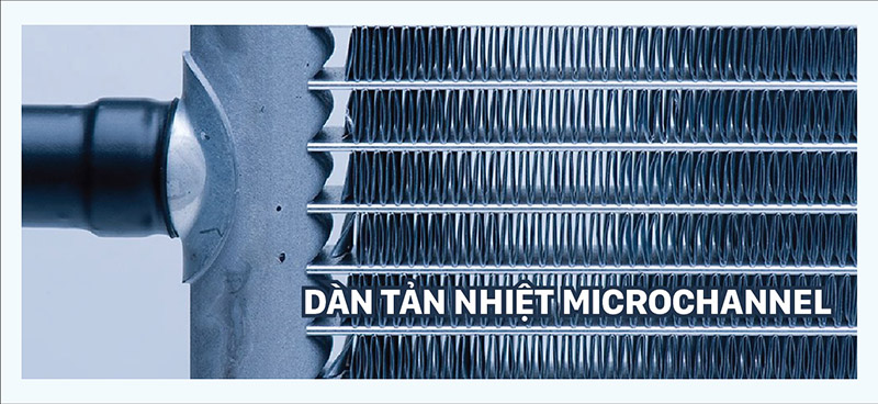 Dàn tản nhiệt Microchannel chống ăn mòn vượt trội trong mọi thời tiết