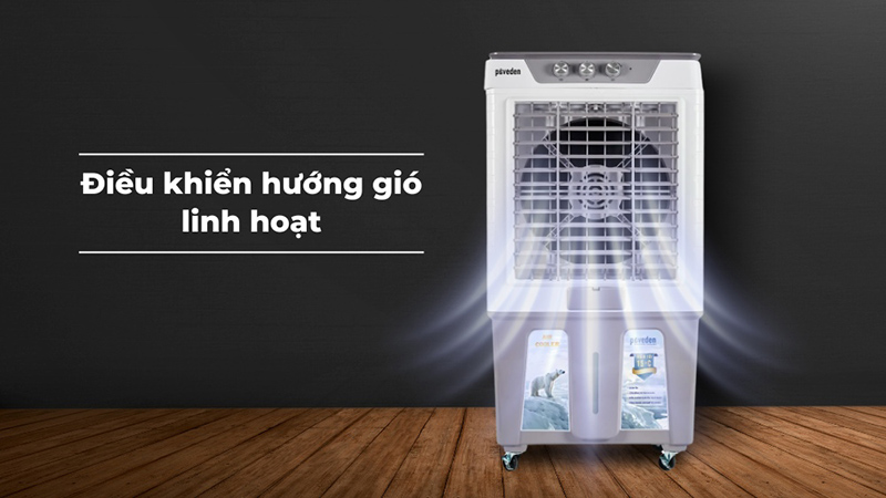 Đặt quạt điều hòa đúng cách, giúp không khí lưu thông tốt hơn