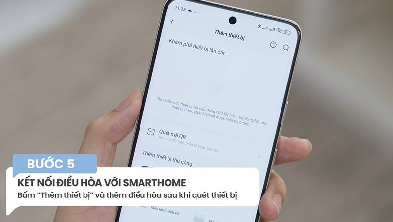 Kết nối điều hòa với Smarthome