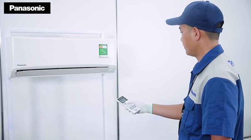 Kiểm tra hoạt động của điều hòa Panasonic