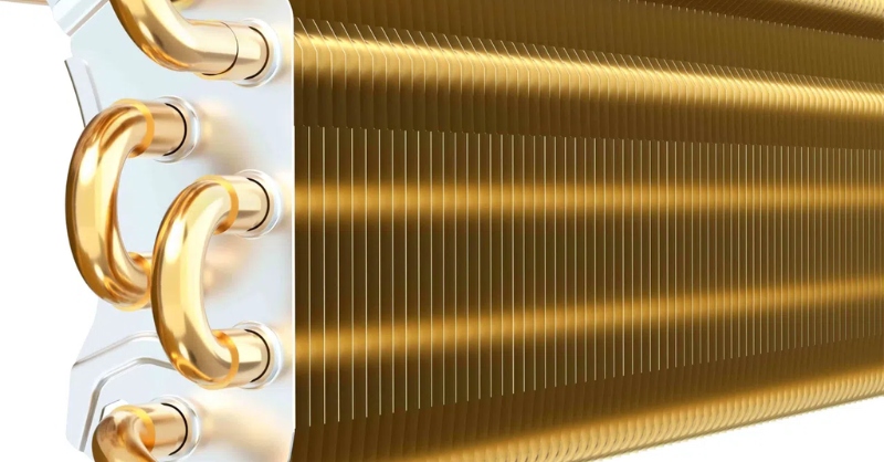 Lớp phủ Golden Fin giúp dàn tản nhiệt TCL bền bỉ hơn, chống oxy hóa