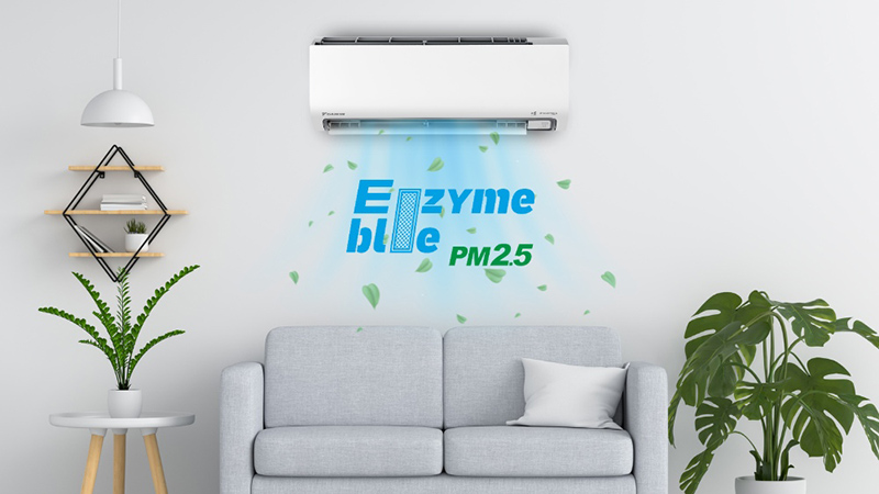 Lưới lọc bụi, khử mùi Enzymeblue kết hợp PM2.5 mang đến bầu không khí trong lành, an toàn cho sức khỏe