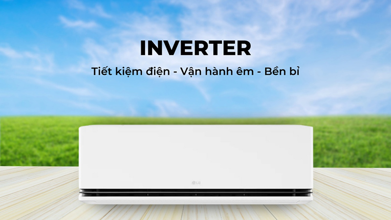 Máy lạnh Inverter tiết kiệm điện, vận hành êm ái