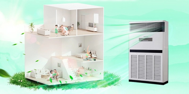 Máy lạnh Nagakawa tủ đứng vận hành bền bỉ, tiết kiệm điện
