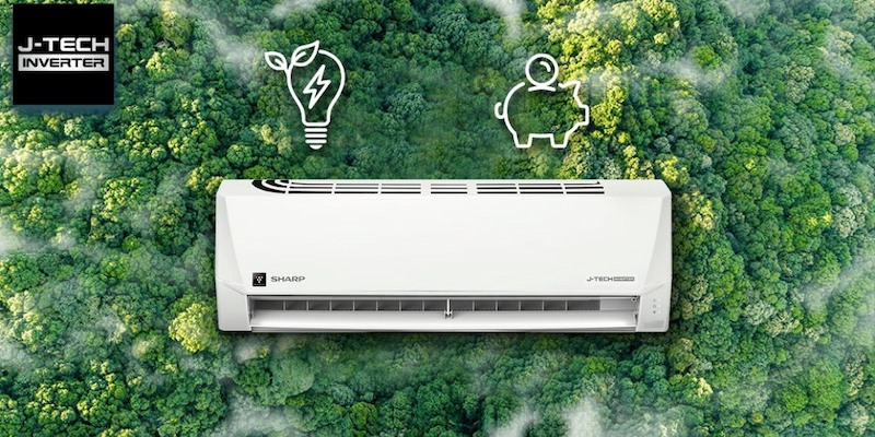 Máy Lạnh Sharp Inverter 2 Hp AH-XP18DSW vận hành êm, tiết kiệm điện
