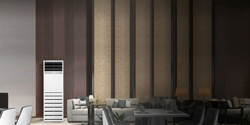 Máy lạnh tủ đứng LG thiết kế hiện đại, phù hợp nhiều không gian