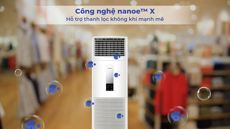 Máy lạnh tủ đứng Panasonic tích hợp nanoe™ X