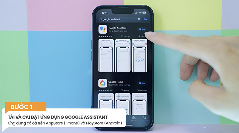 Tải và cài đặt ứng dụng Google Assistant