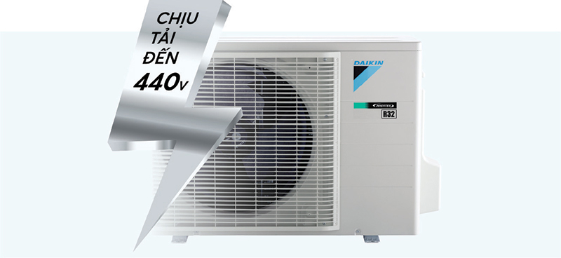 Tính năng bảo vệ điện áp cao thấp giúp máy lạnh Daikin vận hành ổn định