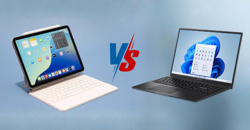 Nên mua máy tính bảng hay laptop cho con đi học