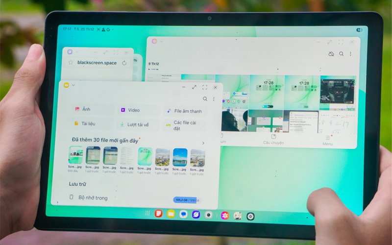 Samsung DeX cho phép mở nhiều cửa sổ cùng lúc 