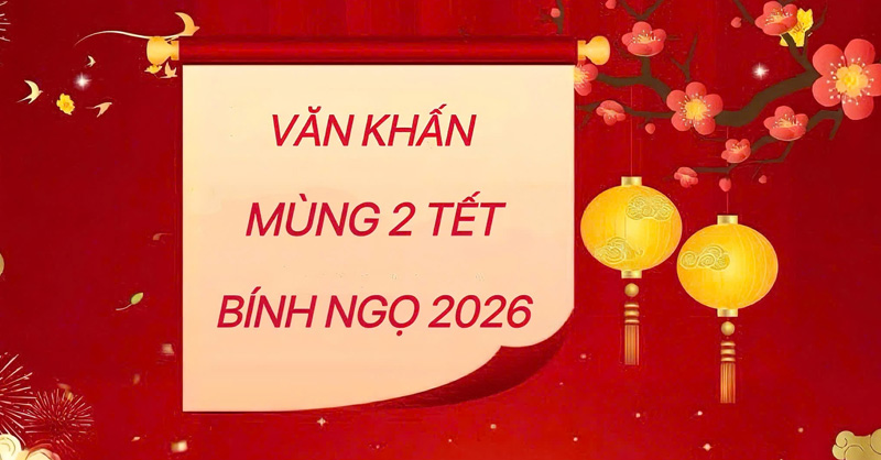 Văn khấn mùng 2 Tết 2026 Bính Ngọ chuẩn phong tục truyền thống