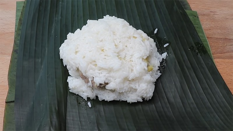 Dàn nguyên liệu lên lá theo thứ tự