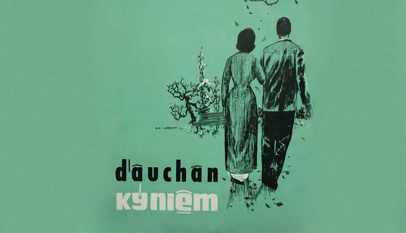 Dấu chân kỷ niệm là ca khúc trữ tình Bolero đậm chất hoài niệm