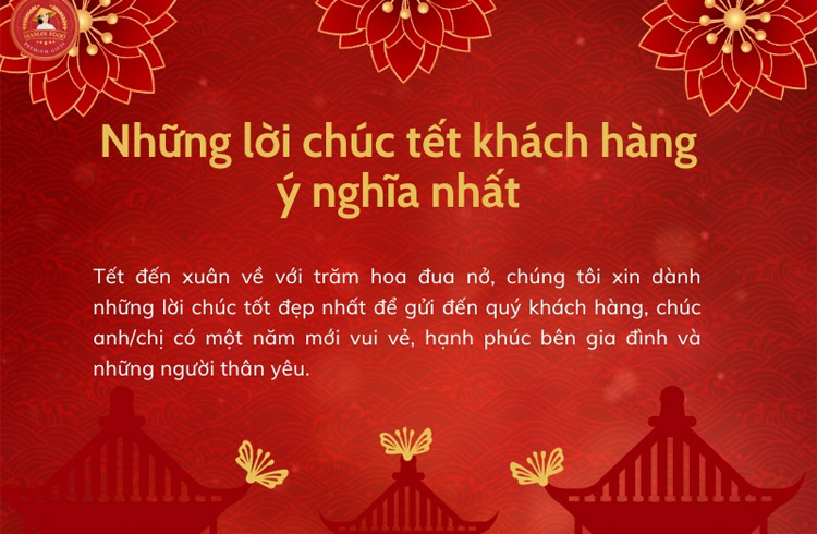 Lời chúc Tết Bính Ngọ 2026 cho khách hàng nên tham khảo  