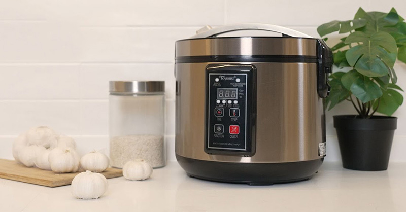 Máy làm tỏi đen giữ trọn giá trị dinh dưỡng cho sức khỏe