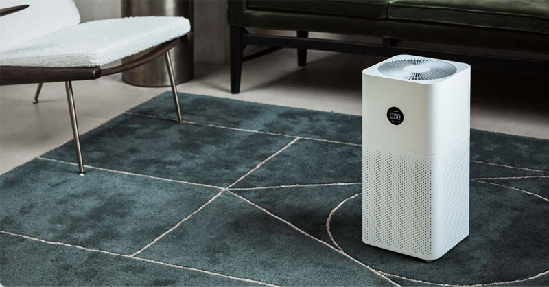 Máy lọc không khí giúp loại bỏ hiệu quả bụi bẩn, mùi hôi
