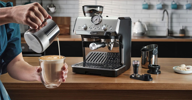 Máy pha cà phê là món quà Tết thiết thực, ý nghĩa 