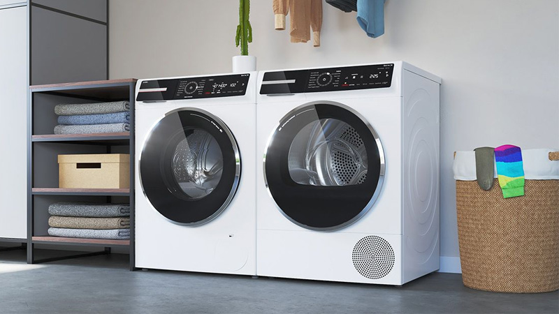 Máy sấy quần áo giữ quần áo mềm mại và sạch khuẩn