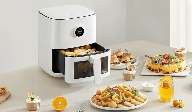 Nồi chiên không dầu giúp tiết kiệm thời gian nấu nướng