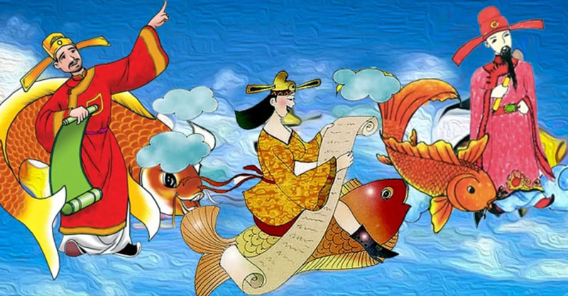 Ông Công ông Táo gắn liền với đời sống văn hóa tâm linh