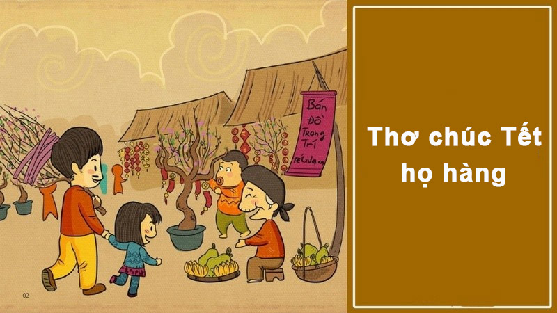 Bài thơ chúc Tết họ hàng cho bé dễ thuộc