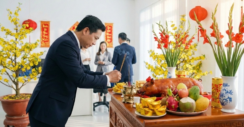 Nghi thức cúng Tân niên 2026