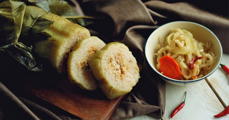 Bánh tét ngon nhất khi được thưởng thức lúc nguội hẳn