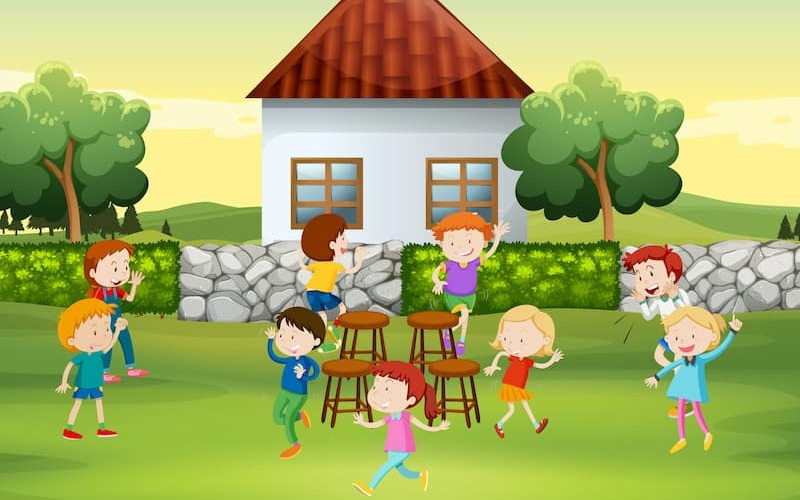 Trò chơi chiếc ghế âm nhạc khuấy động không khí 