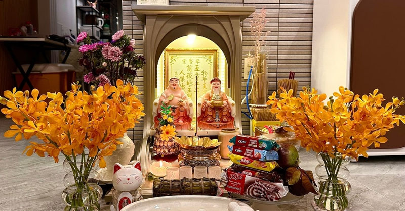 Văn khấn Thần Tài Thổ Địa thể hiện lòng thành kính và sự biết ơn