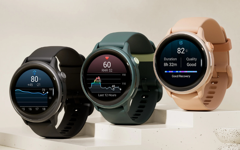 Đồng hồ chạy bộ Garmin Vivoactive 6 42.2mm dây silicone