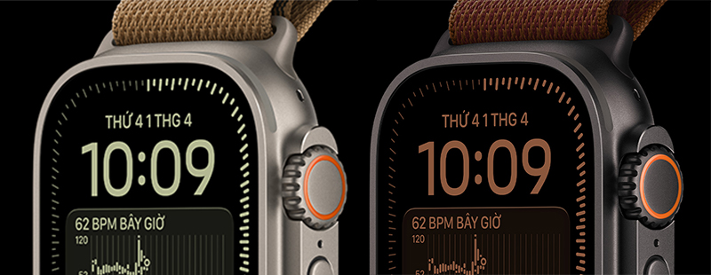 Thiết kế titan 49mm bền bỉ, thêm tùy chọn titan đen