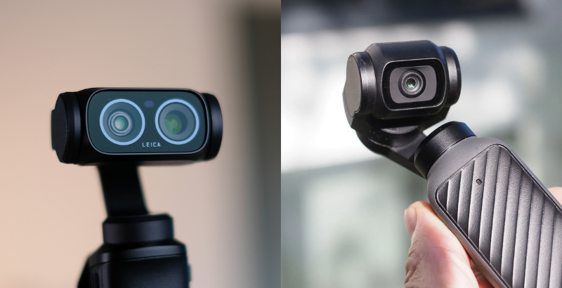 So sánh chất lượng hình ảnh Insta360 Luna Ultra và DJI Osmo Pocket 4